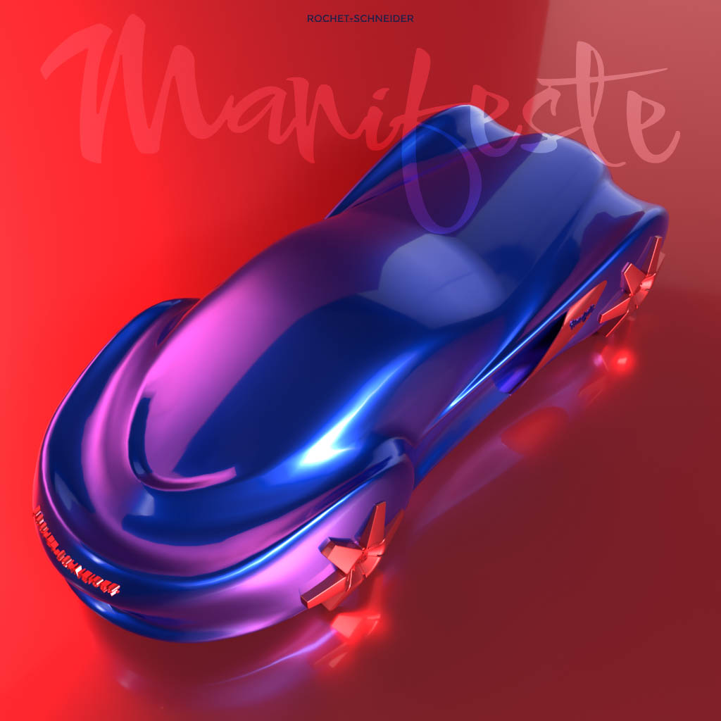 Rochet-Schneider Manifeste, vue de dessus arrière